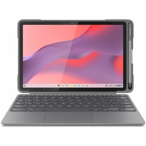 Lenovo Chromebook Duet EDU G2 83HJ0002UB Chromebook Tablet - 10.9" WUXGA - MediaTek Kompanio 838 Octa-core - 4 GB - 64 GB Storage - ChromeOS - Luna Gray - Image 1